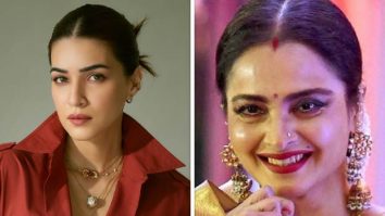 Kriti Sanon admires Rekha’s ageless beauty; says, “She is flawless, she just looks too good”