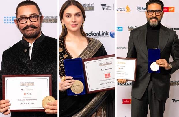 Aamir Khan, Aditi Rao Hydari, Abhishek Bachchan shine at IFFM 2025 Awards; deets inside