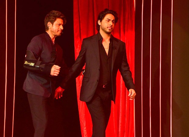 Shah Rukh Khan introduces Aryan Khan at The Ba***ds Of Bollywood preview launch, the latter says, “Aaj main bohat nervous hoon kyunki...”; watch video
