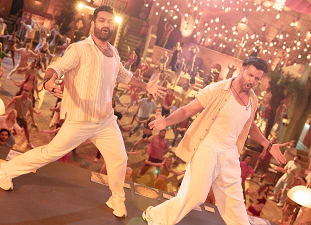 EXCLUSIVE: Check out the ROCKING first look of Hrithik Roshan vs NTR in the War 2 dance number, 'Janaab-e-Aali'