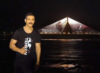 John Abraham’s Tehran gets larger-than-life projection on Bandra-Worli Sea Link ahead of Independence Day