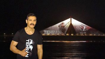 John Abraham’s Tehran gets larger-than-life projection on Bandra-Worli Sea Link ahead of Independence Day