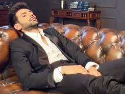 Kartik Aaryan’s sleepy mood on set