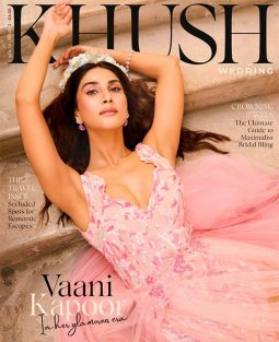 Vaani Kapoor On The Cover Of Khush Wedding