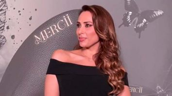 Iulia Vantur in a black gorgeous fit