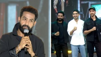 War 2 GRAND event in Hyderabad: Jr NTR remembers Hrithik Roshan’s “BEAUTIFUL hug” on first day of shoot: “I am extremely PROUD to have danced beside you”; adds, “Ayan Mukerji will be remembered for directing one of the GREATEST films of our time” War 2 GRAND event in Hyderabad: Jr NTR remembers Hrithik Roshan’s “BEAUTIFUL hug” on first day of shoot: “I am extremely PROUD to have danced beside you”; adds, “Ayan Mukerji will be remembered for directing one of the GREATEST films of our time”