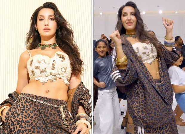 Nora Fatehi sizzles in this unseen BTS of ‘Oh Mama! Tetema’; watch