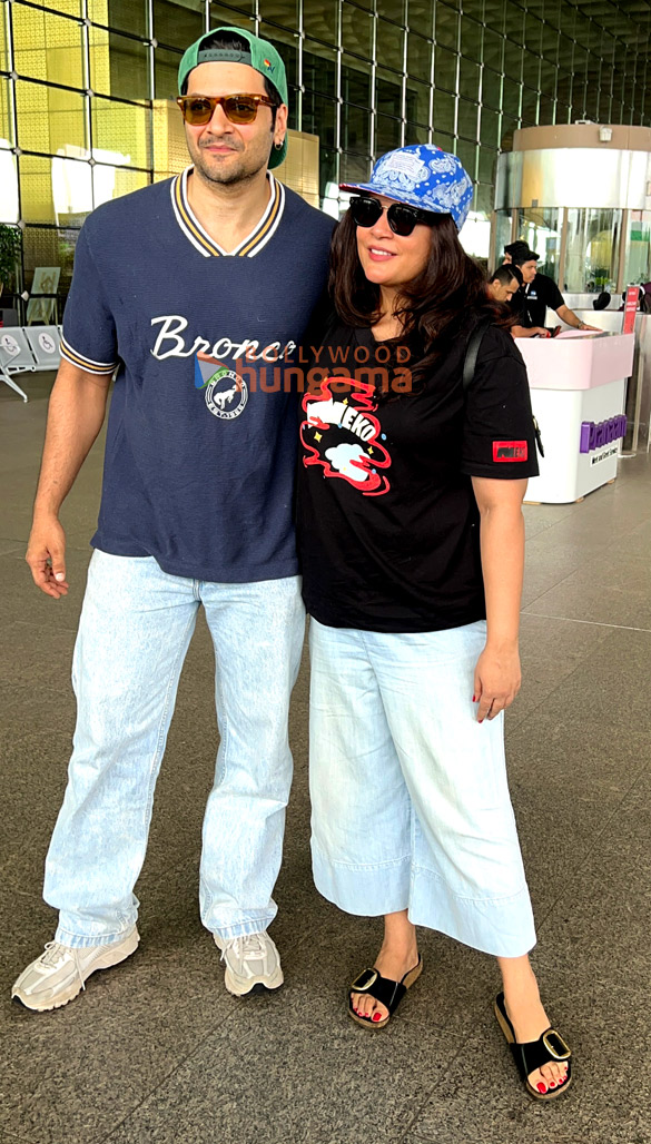 photos ali fazal richa chadha and sussanne khan snapped at the airport 1