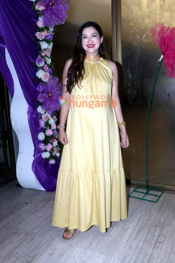 photos awez darbar nagma mirajkar and others grace gauahar khans baby shower ceremony 2