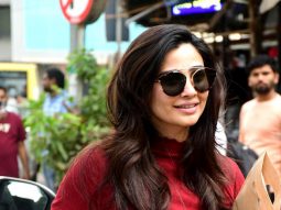 Photos: Daisy Shah snapped outside a gym in Bandra