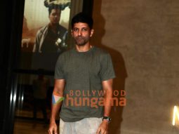 Photos: Farhan Akhtar and Ritesh Sidhwani snapped promoting their film 120 Bahadur