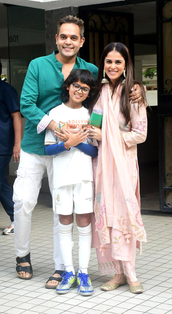 Photos: Genelia Deshmukh snapped with her brother and kids celebrating Raksha Bandhan Photos: Genelia Deshmukh snapped with her brother and kids celebrating Raksha Bandhan