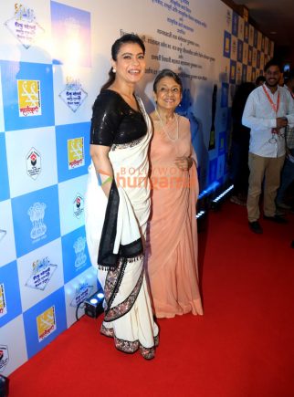 Photos: Kajol, Tanuja, CM Devendra Fadnavis and others snapped at an awards function in town