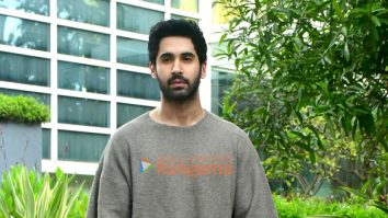 Photos: Lakshya and Sana Makbul spotted at Dharma Productions’ office in Andheri