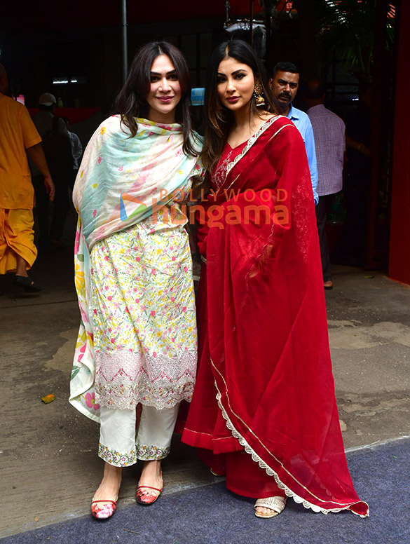 Photos: Mouni Roy and Vanessa Walia snapped at Iskon temple in Juhu Photos: Mouni Roy and Vanessa Walia snapped at Iskon temple in Juhu