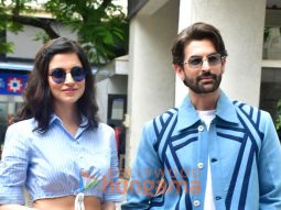 Photos: Neil Nitin Mukesh and Divya Khossla snapped promoting their film Ek Chatur Naar