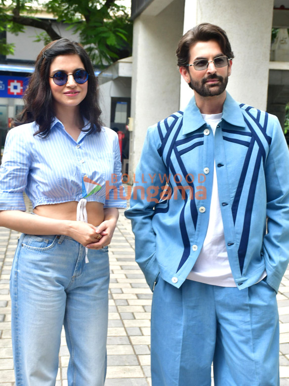 Photos: Neil Nitin Mukesh and Divya Khossla snapped promoting their film Ek Chatur Naar Photos: Neil Nitin Mukesh and Divya Khossla snapped promoting their film Ek Chatur Naar