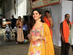 Photos: Nimrat Kaur snapped at GSB Ganpati pandal