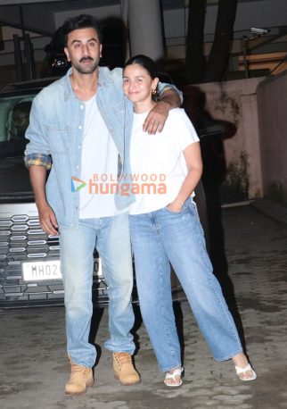 Photos: Ranbir Kapoor and Alia Bhatt snapped at Sanjay Leela Bhansali’s office in Juhu