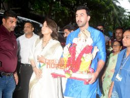 Photos: Ranbir Kapoor and Neetu Singh snapped during Ganpati visarjan