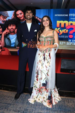 Photos: Vyom Yadav, Saachi Bindra, Udit Narayan and others grace the trailer and music launch of the film Mannu Kya Karegga