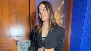 Alaya F slays in a black blazer top