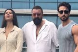 Legendary cast of Baaghi 4 pose for media