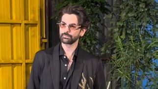 Neil Nitin Mukesh papped in black