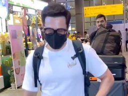 Emraan Hashmi papped with his family at the airport