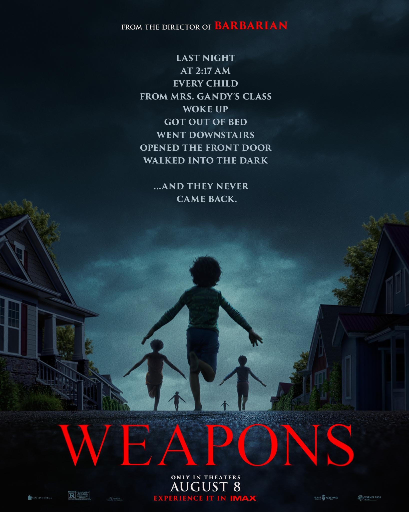 WEAPONS will leave viewers astonished. WEAPONS will leave viewers astonished.