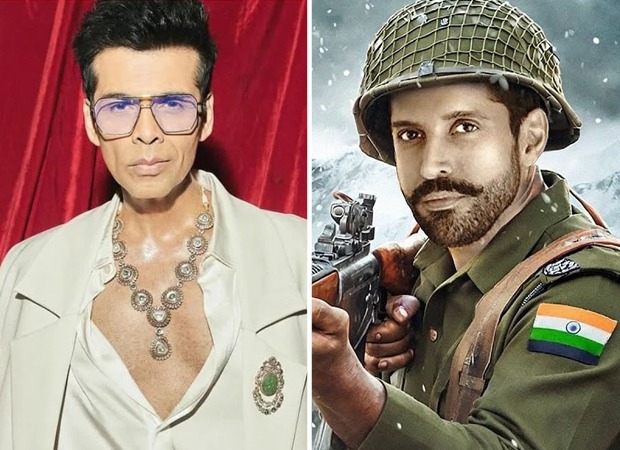 Karan Johar applauds Farhan Akhtar’s 120 Bahadur teaser “Looks spectacular”