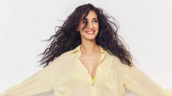 Disha Patani turns up the heat in chic yellow oversized shirt in stunning new pics; watch