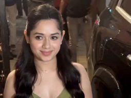 Jannat Zubair in a pretty forest green dress