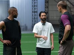 Director Justin Tipping on HIM as a critique of mass-market sports culture: “For me, this is a story about what happens when the athlete becomes the commodity”