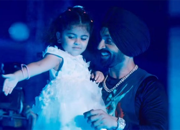 Diljit Dosanjh wins hearts in Hong Kong dancing with little fan on stage; watch