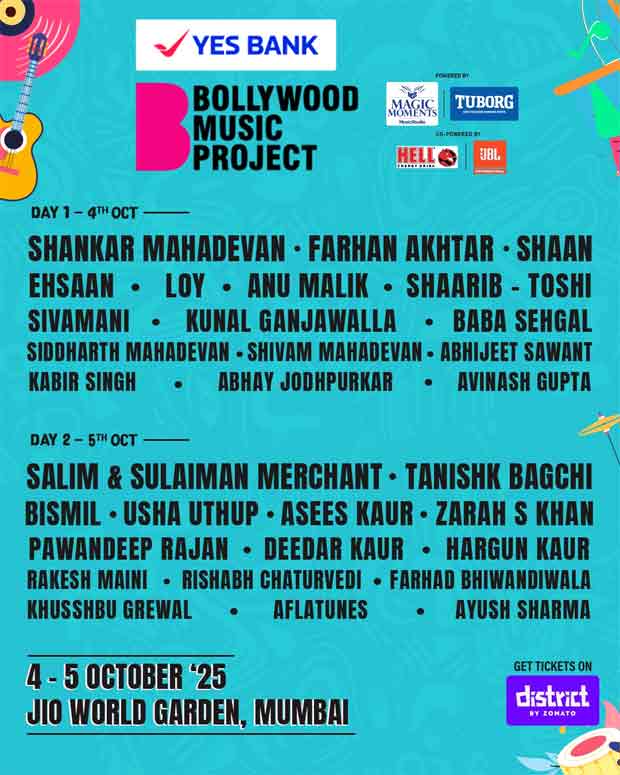 Bollywood Legends Unite: Shankar Mahadevan, Farhan Akhtar, Shaan and others set to rock Bollywood Music Project 2025