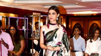 Kriti Sanon papped in a beautiful saree