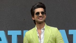 Abhishek Kumar papped wearing a green blazer