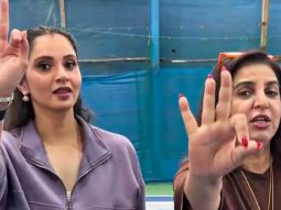 Besties vibing on Jutti Meri! Farah Khan & Sania Mirza