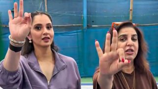 Besties vibing on Jutti Meri! Farah Khan & Sania Mirza