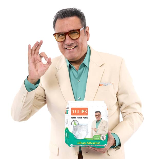 Boman Irani becomes face of Tulips’ new adult diaper pants campaign
