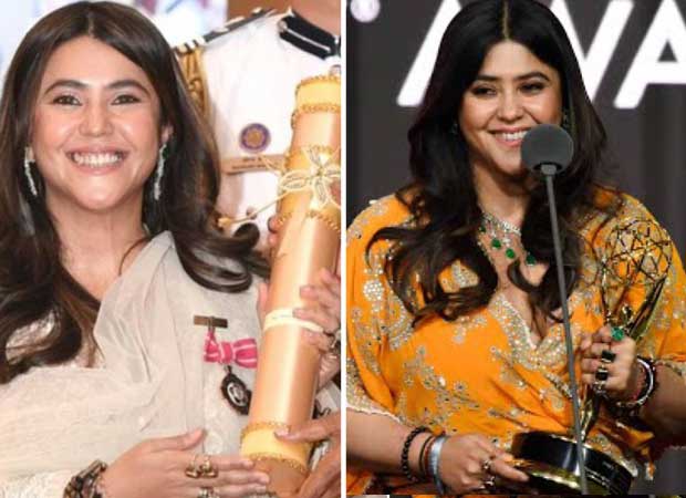 Ekta Kapoor completes a hat-trick of honours with Padma Shri, Emmy, and a national award: From TV Queen to Award-Winning Producer