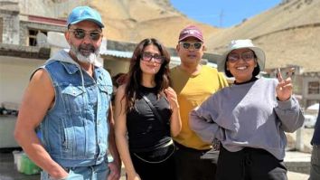 Fatima Sana Shaikh resumes shooting with Bobby Deol and Priyanka Ghose; shares BTS pics!