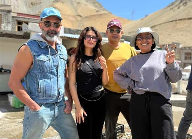 Fatima Sana Shaikh resumes shooting with Bobby Deol and Priyanka Ghose; shares BTS pics!