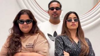 Janhvi Kapoor & her team grooving on her new song