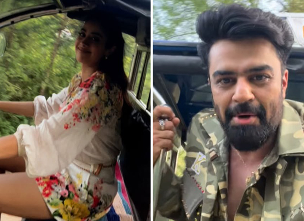 Janhvi Kapoor turns rickshaw driver for Maniesh Paul in Sunny Sanskari Ki Tulsi Kumari BTS fun video; watch