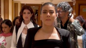 Kajol in a black classy outfit