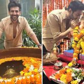 Kartik Aaryan performs emotional Ganpati Visarjan at home with eco-friendly touch; fans can’t stop gushing