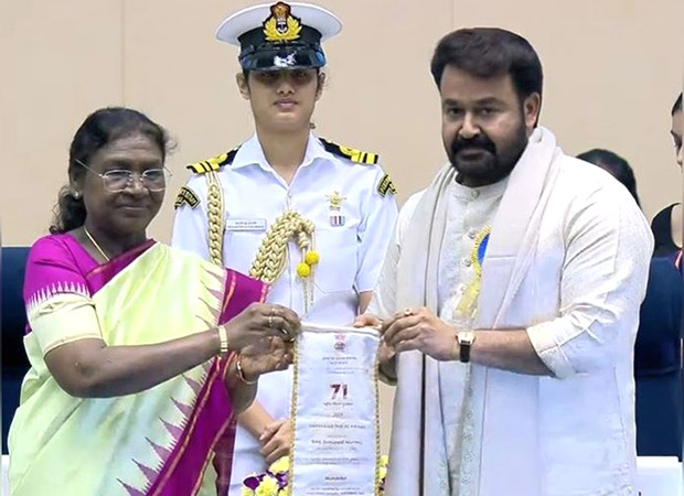 Mohanlal receives Dadasaheb Phalke honour at 71st National Film Awards in Delhi