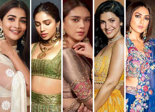 Style Navratri’s 9 colours like Bollywood actresses Pooja Hegde, Bhumi Pednekar, Madhuri Dixit, and more 9 : Bollywood News – Bollywood Hungama